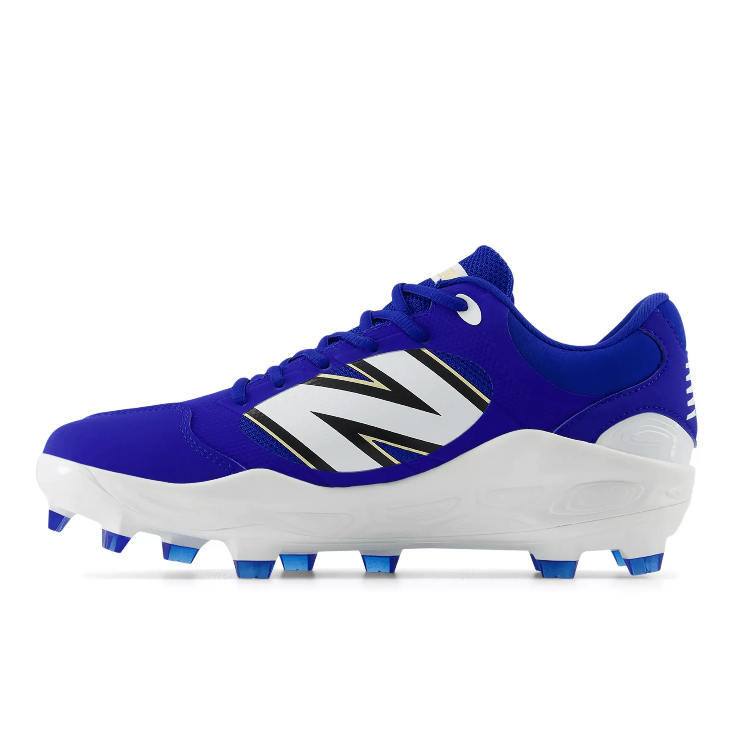 New Balance Men's Fresh Foam 3000 v7 Molded Baseball Cleats - Royal - PL3000B7 Weatherproof Design
