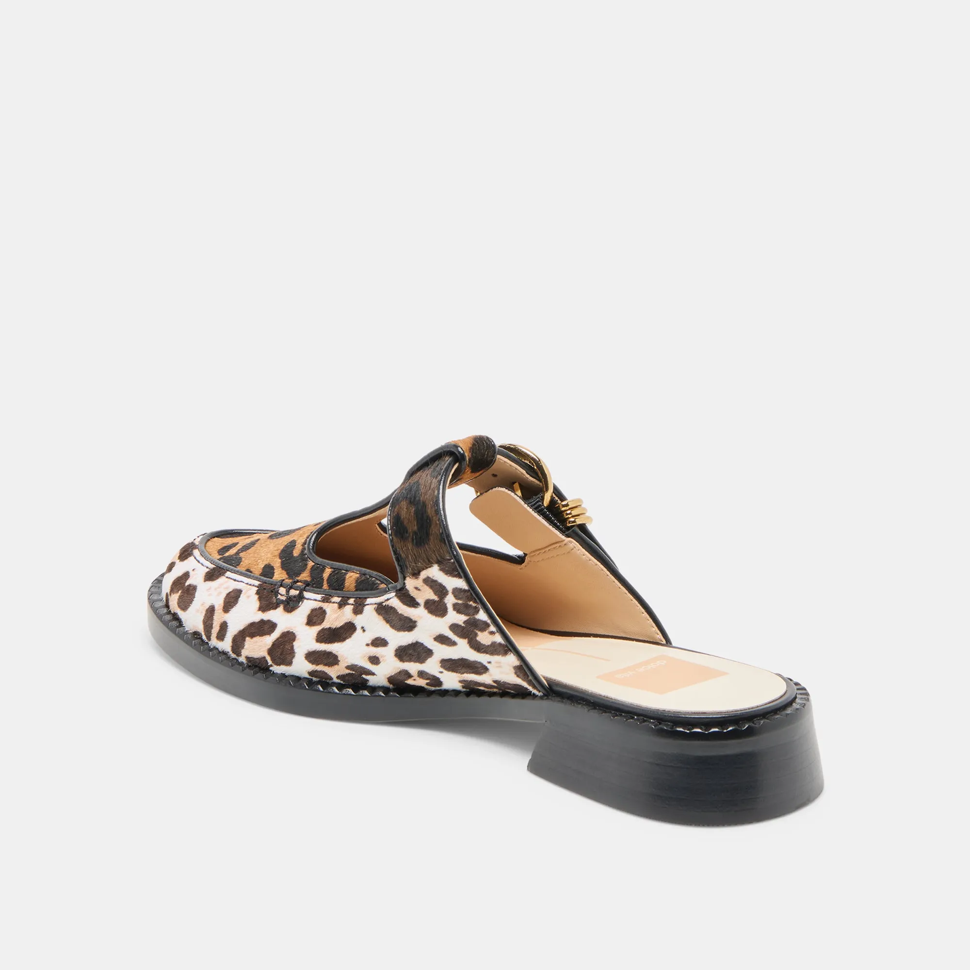 HARLAH FLATS LEOPARD MULTI CALF HAIR Soft Tone Global Cool