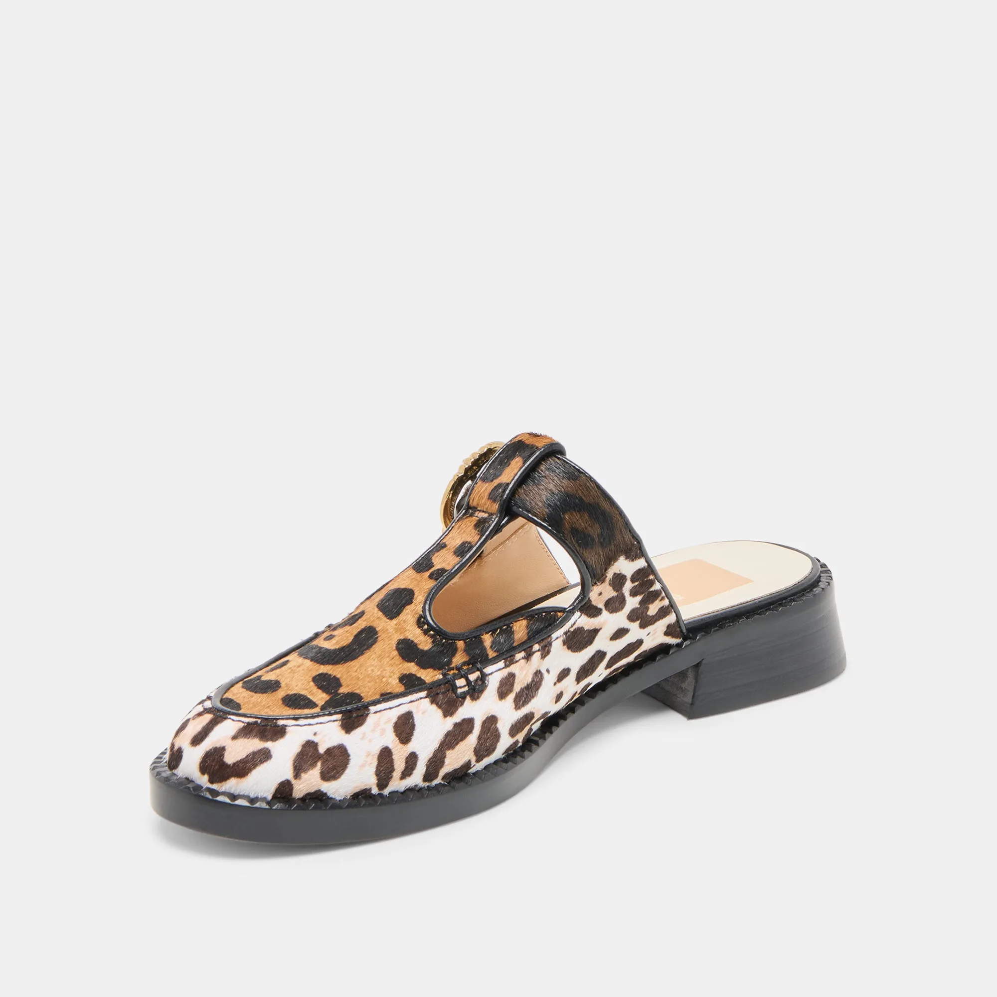 HARLAH FLATS LEOPARD MULTI CALF HAIR Comfort arch