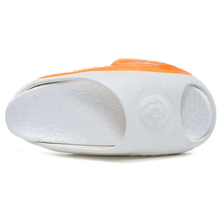Elastic laces Valley Run Rigorer Shark 2 Slides "White/Orange"