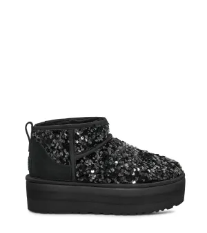UGG Mini Chunky Sequin Memory Foam Ergonomic Design