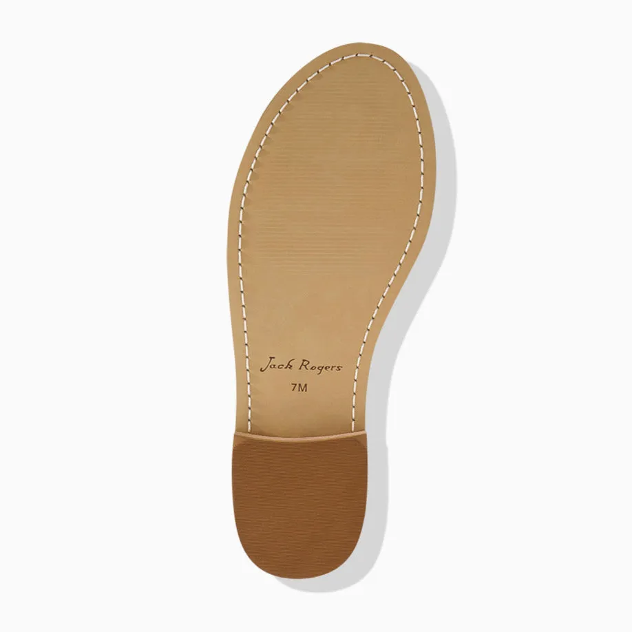 Jacks Suede Flat Sandal Game Fit