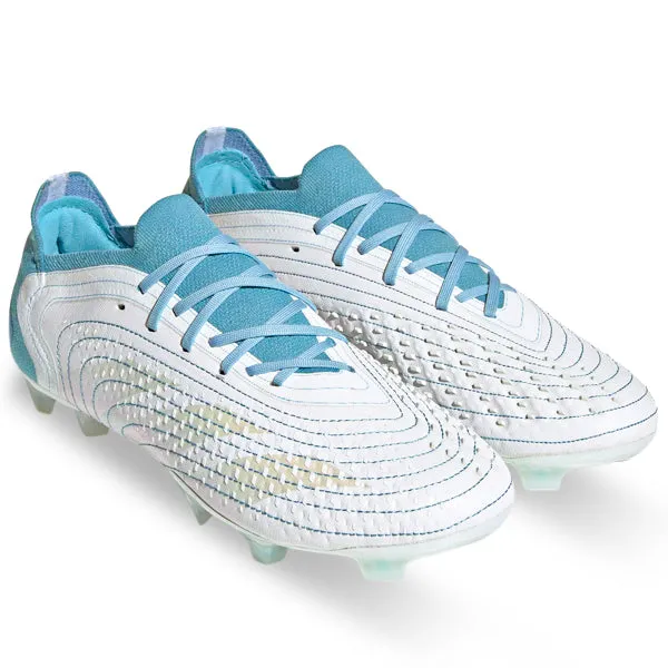 Play Stability Reinforced Arch adidas Predator Accuracy.1 L Firm Ground Soccer Cleats (White/Grey Two/Preloved Blue)