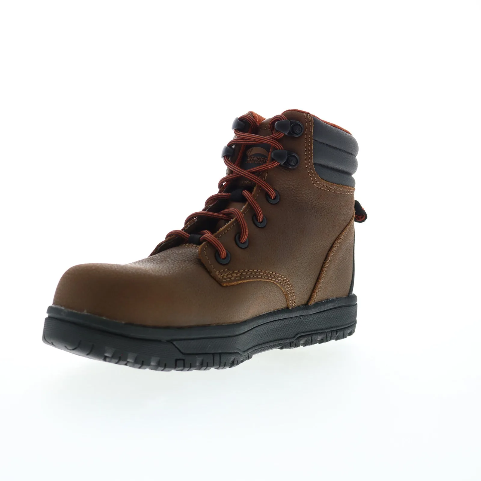 Avenger Reflex Carbon Toe Electrical Hazard SR Womens Brown Work Boots Comfortable Movement Insulated Fit