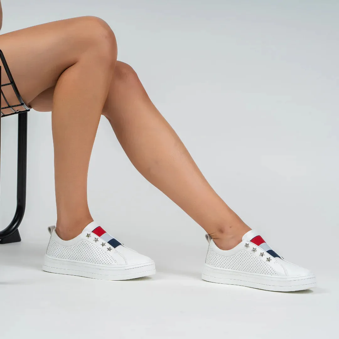 LE SANSA STARK WHITE RED ELASTIC Simple Fit