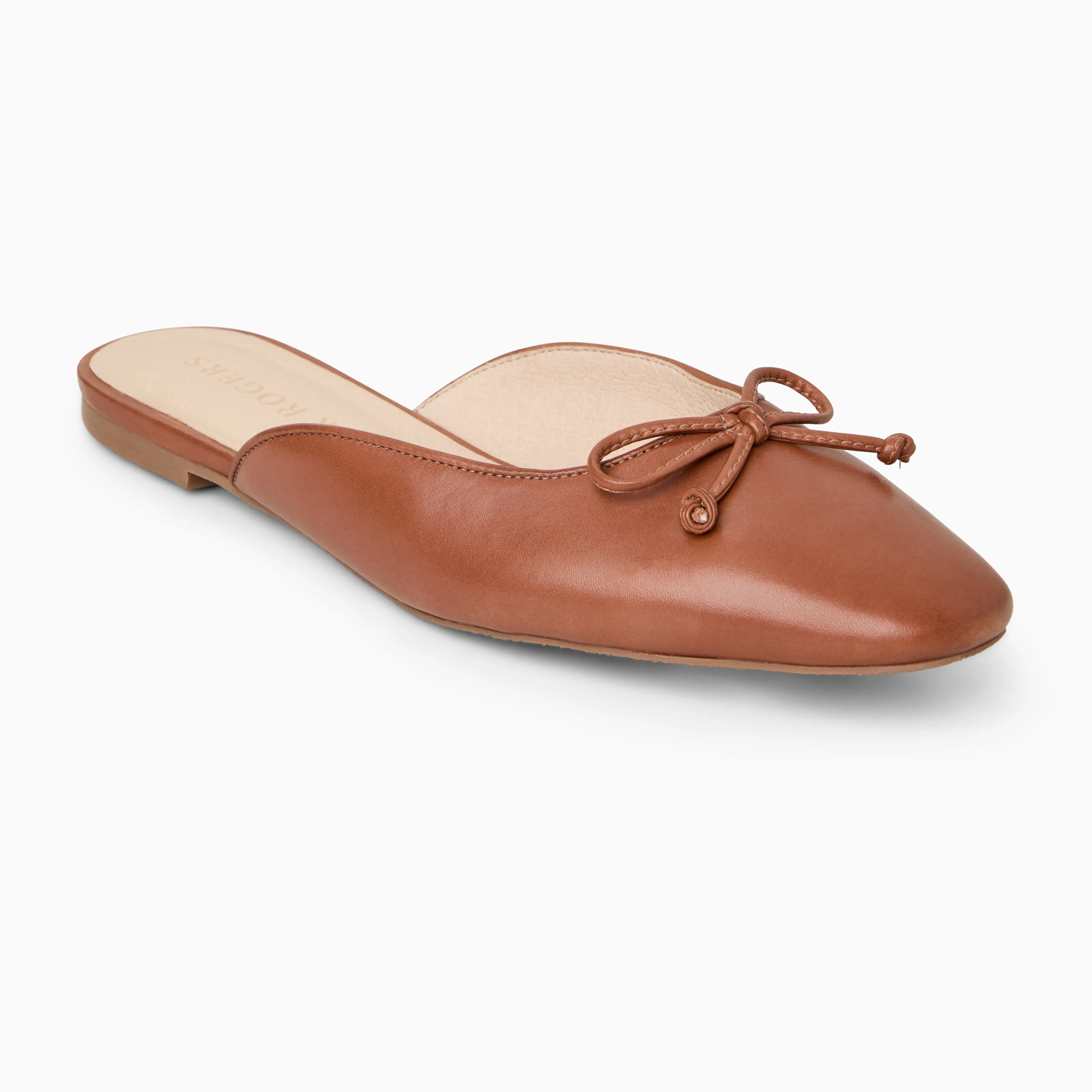 Ventilated Slip On Style Ginny Flat Mule