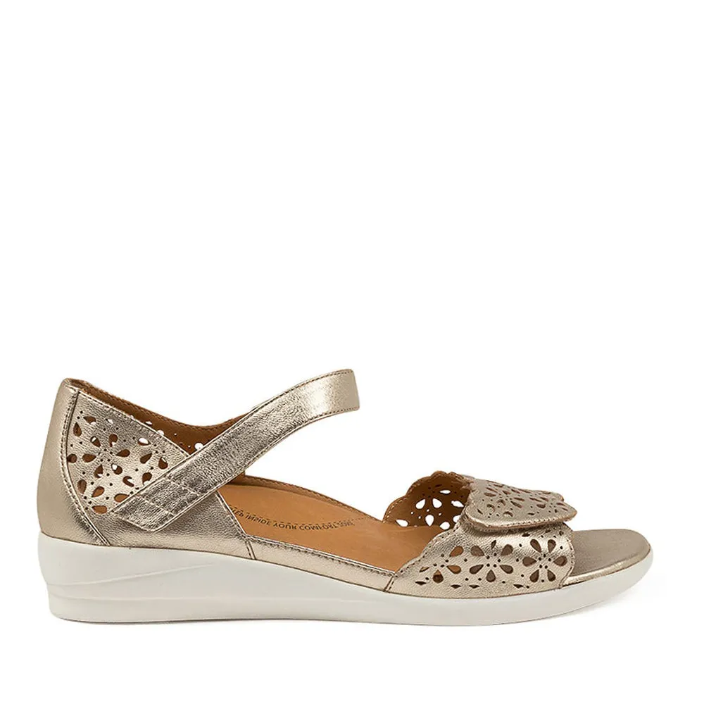 ZIERA DUSTY PALE GOLD Comfort Shank Forest Path