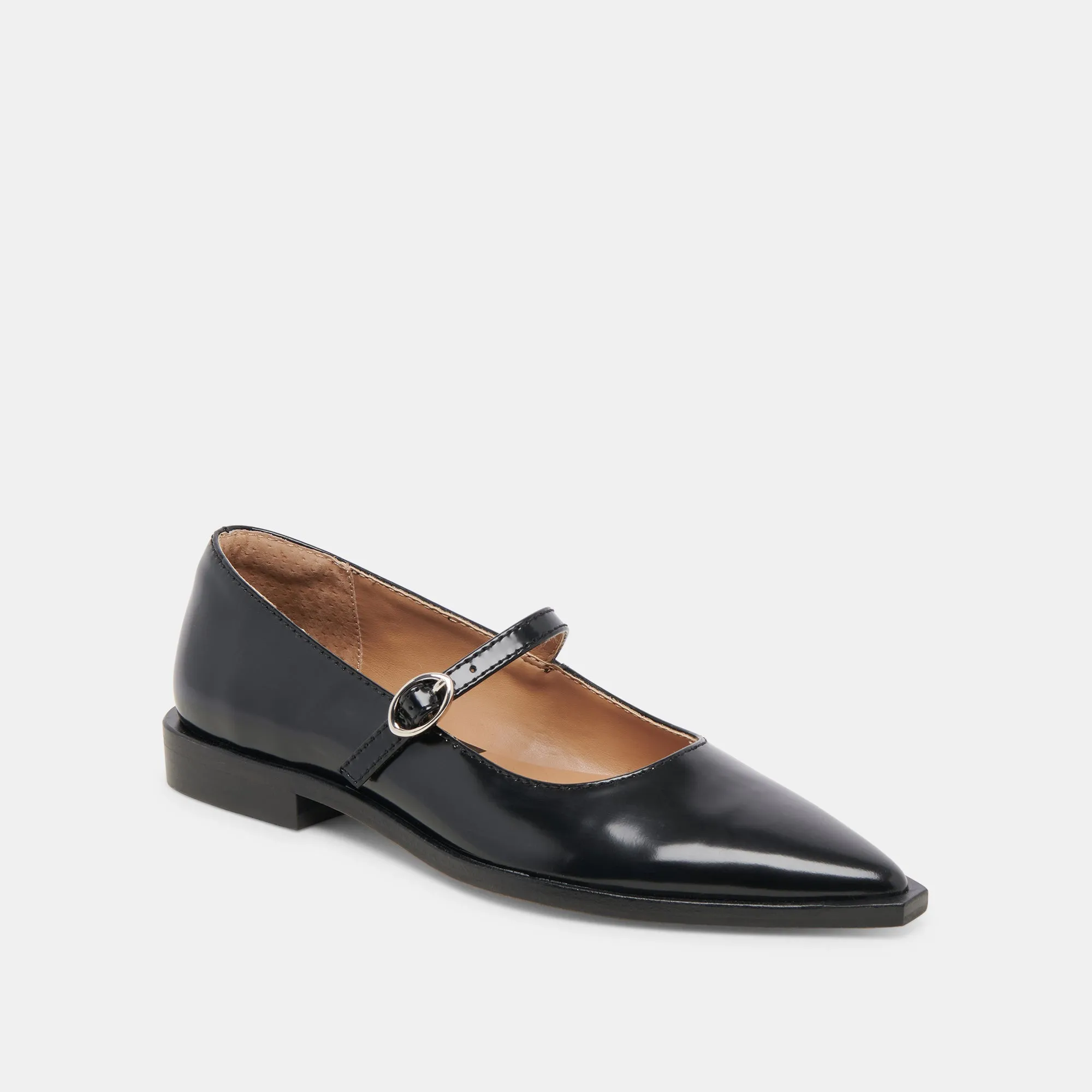 LARGO FLATS MIDNIGHT PATENT LEATHER Work Ready Wave Path