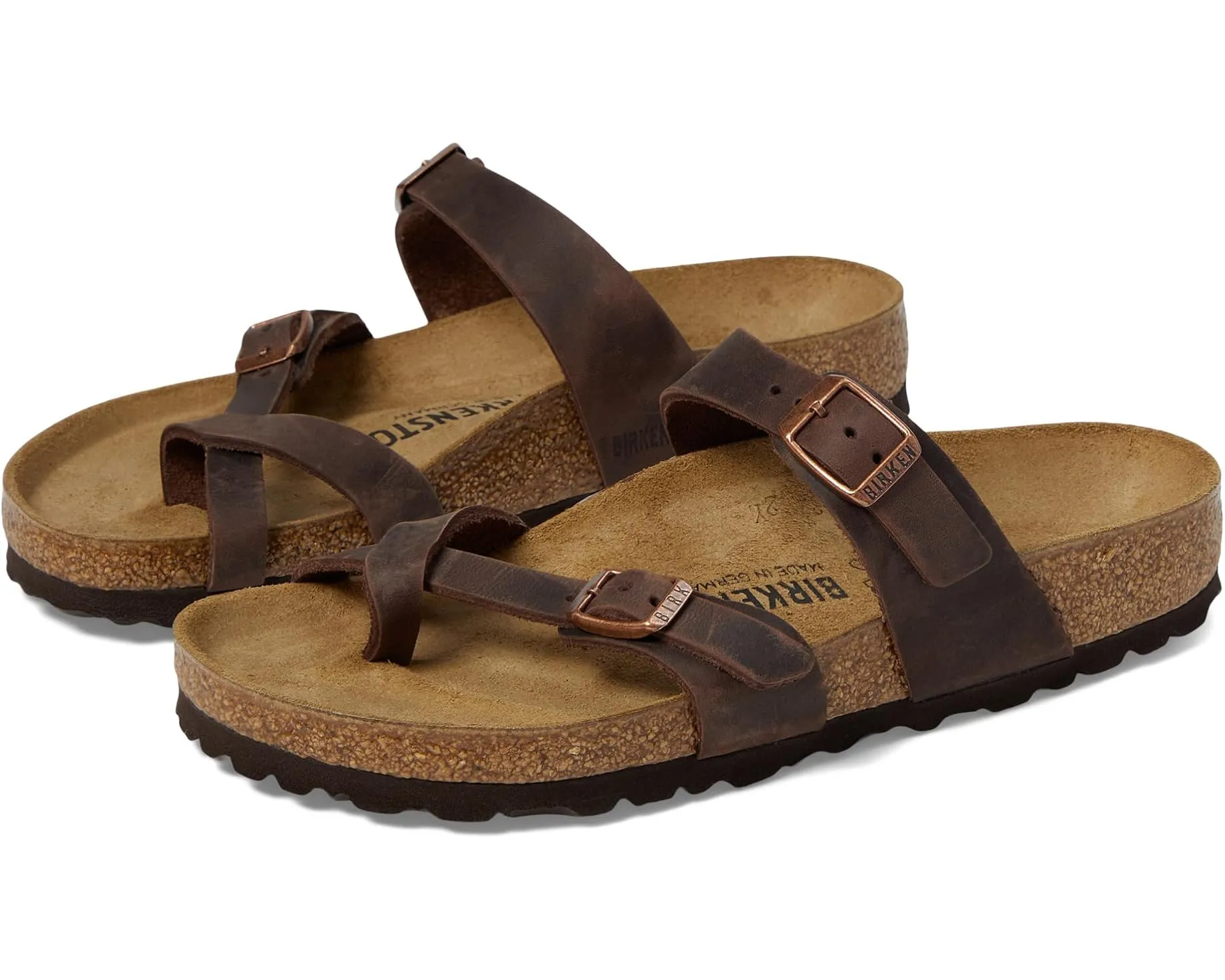 Birkenstock Mayari Oiled Leather Padded flexibility Durable