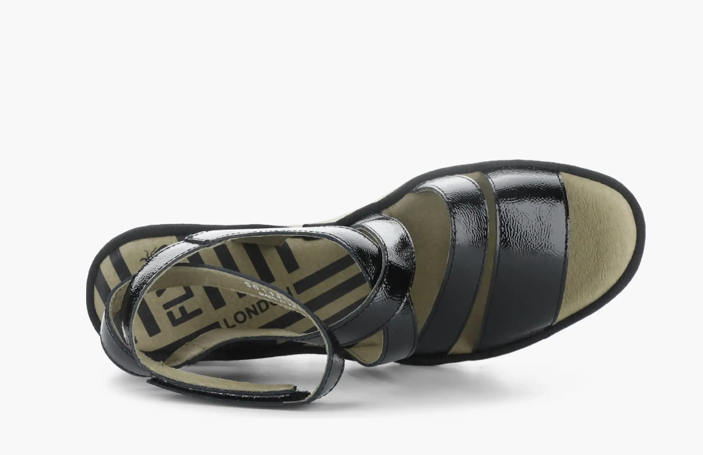 FLY LONDON BAFY BLACK NAPPA Quick Entry Stylish Adventure Footwear