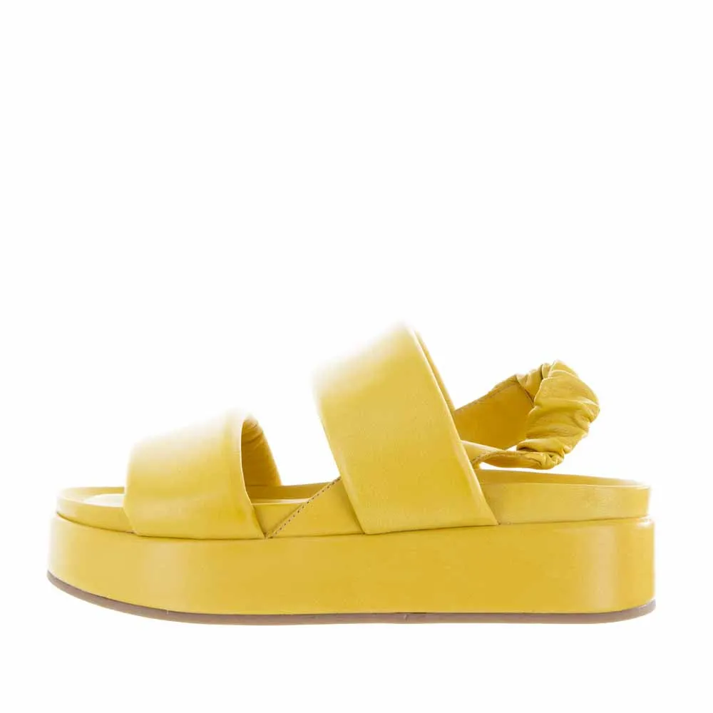 Spring Ready Practical And Stylish Footwear LE SANSA ALLABEL MUSTARD