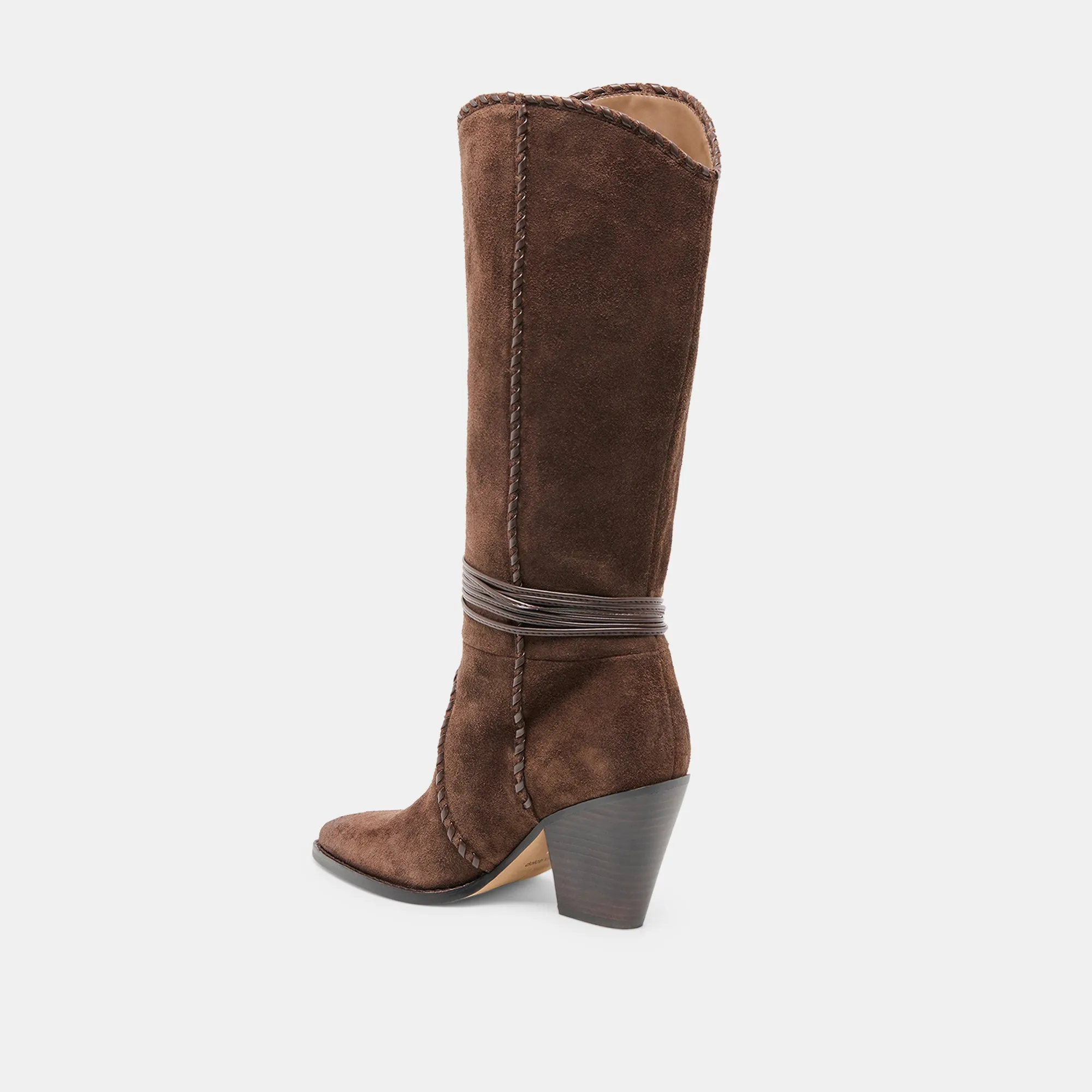 JODY BOOTS DK BROWN SUEDE Urban Fit Stable Structure
