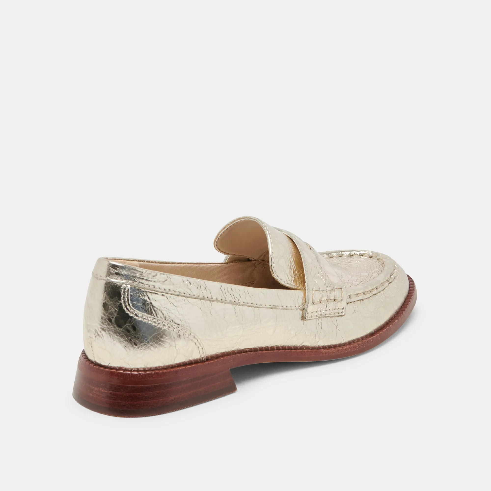 HILLY LOAFERS PLATINUM COIN Side Street Pointed Toe Design