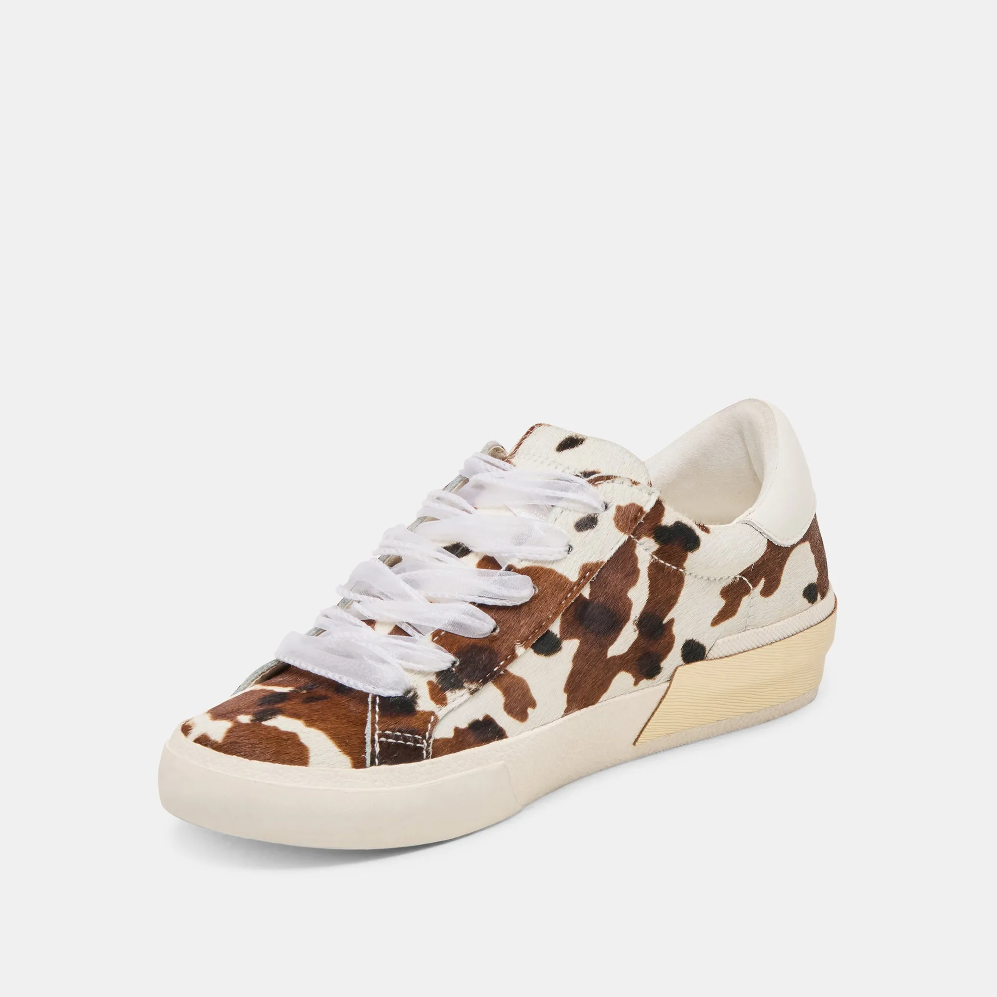 ground grip ZINA SNEAKERS COCOA TAURUS CALF HAIR