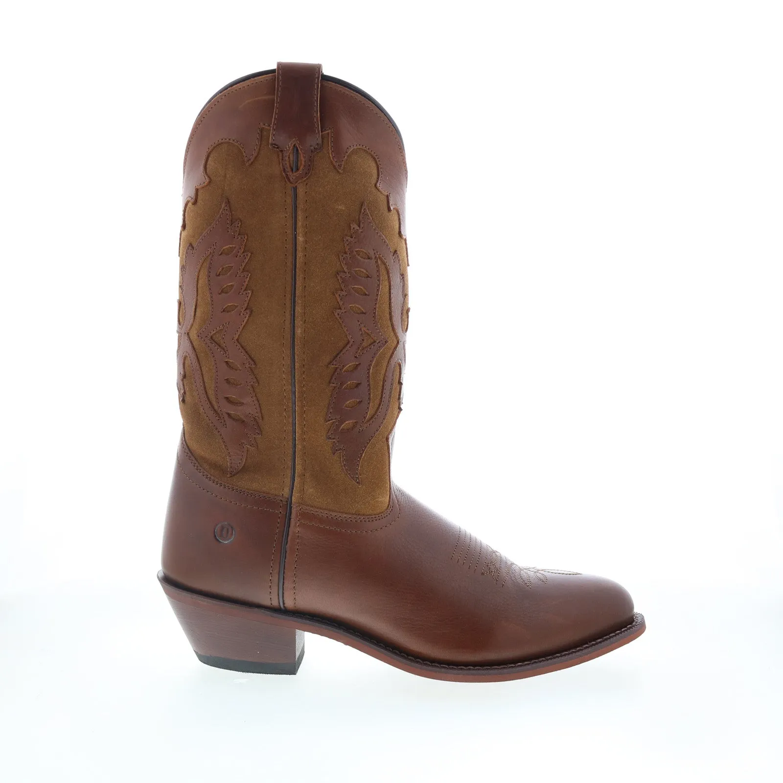 Comfortable Posture Dingo Silverlake Western Boot DI-338 Mens Brown Leather Western Boots