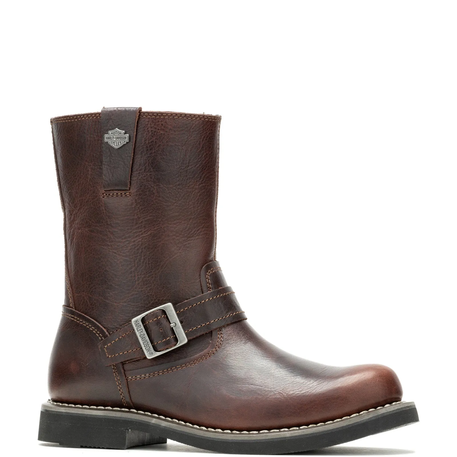 Padded Footbed Versatile use Harley-Davidson Dallam 8" Engineer D93850 Mens Brown Motorcycle Boots