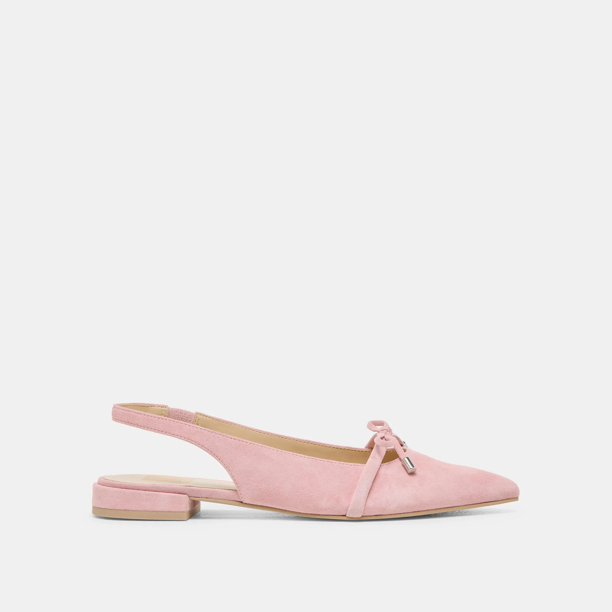 PAYGE FLATS PETAL PINK SUEDE Anti-Fatigue Footwear Deck Glow