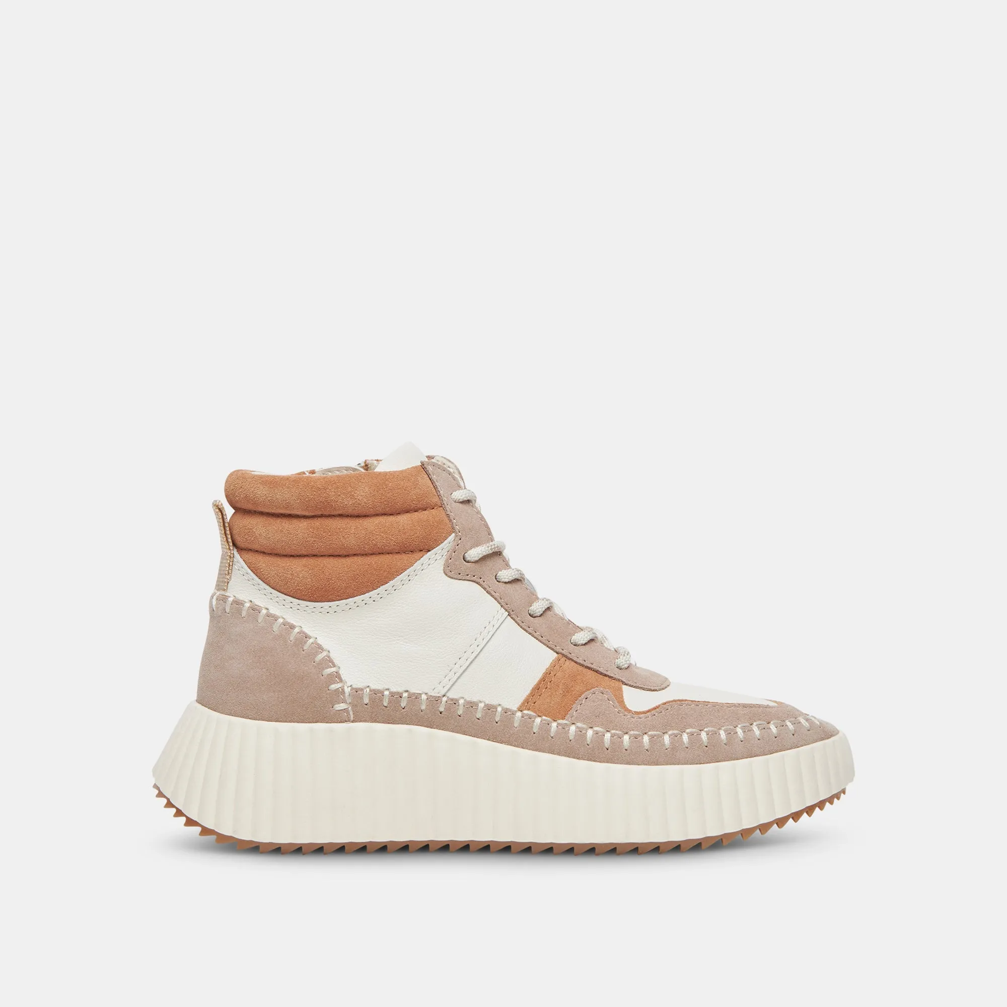 DALEY SNEAKERS TAUPE MULTI SUEDE Street cushioning Stretch fit