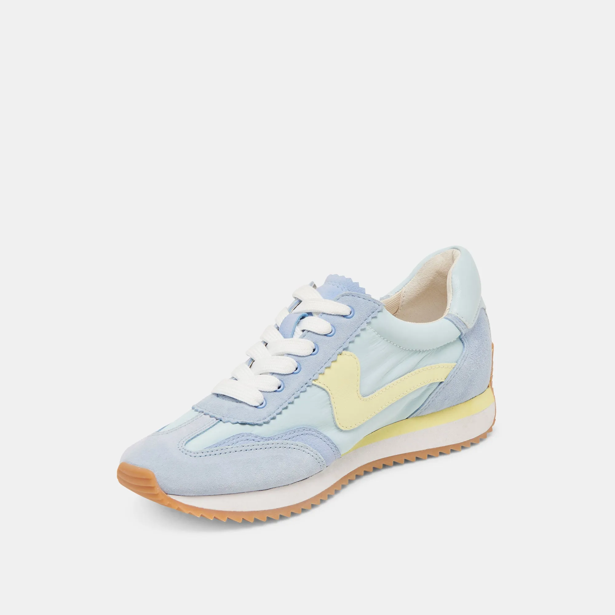 B.NTCD SNEAKERS BLUE NYLON All-around silhouette