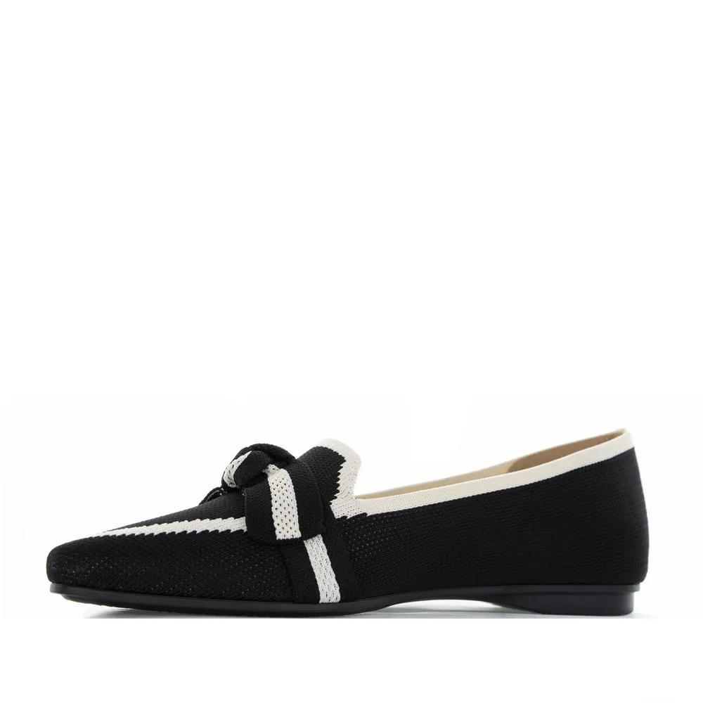 Safe Pace Tassel Loafers LE SANSA OLA BLACK/CREAM