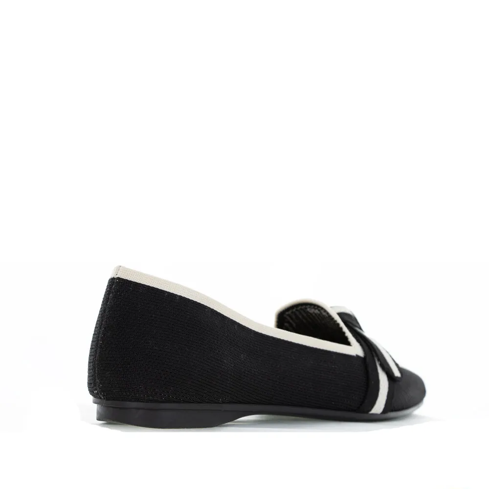 LE SANSA OLA BLACK/CREAM Comfortable Slip Fit Rugged Comfort