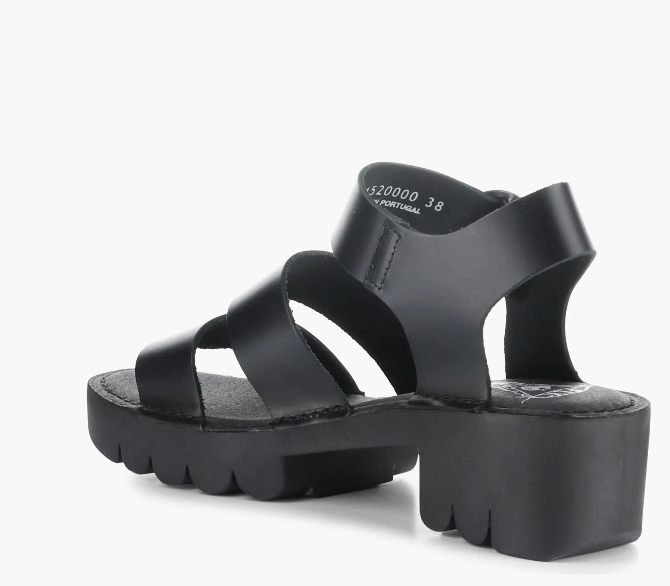 Open Toe Walk Control FLY LONDON EGLY BLACK