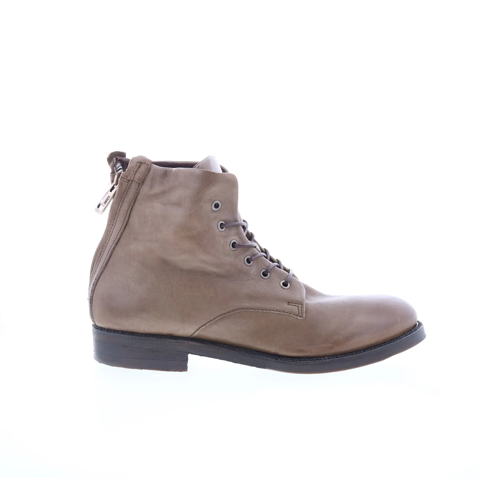 A.S. 98 Sylvester Mens Brown Leather Zipper Chukkas Boots Reliable Footwear City Wear