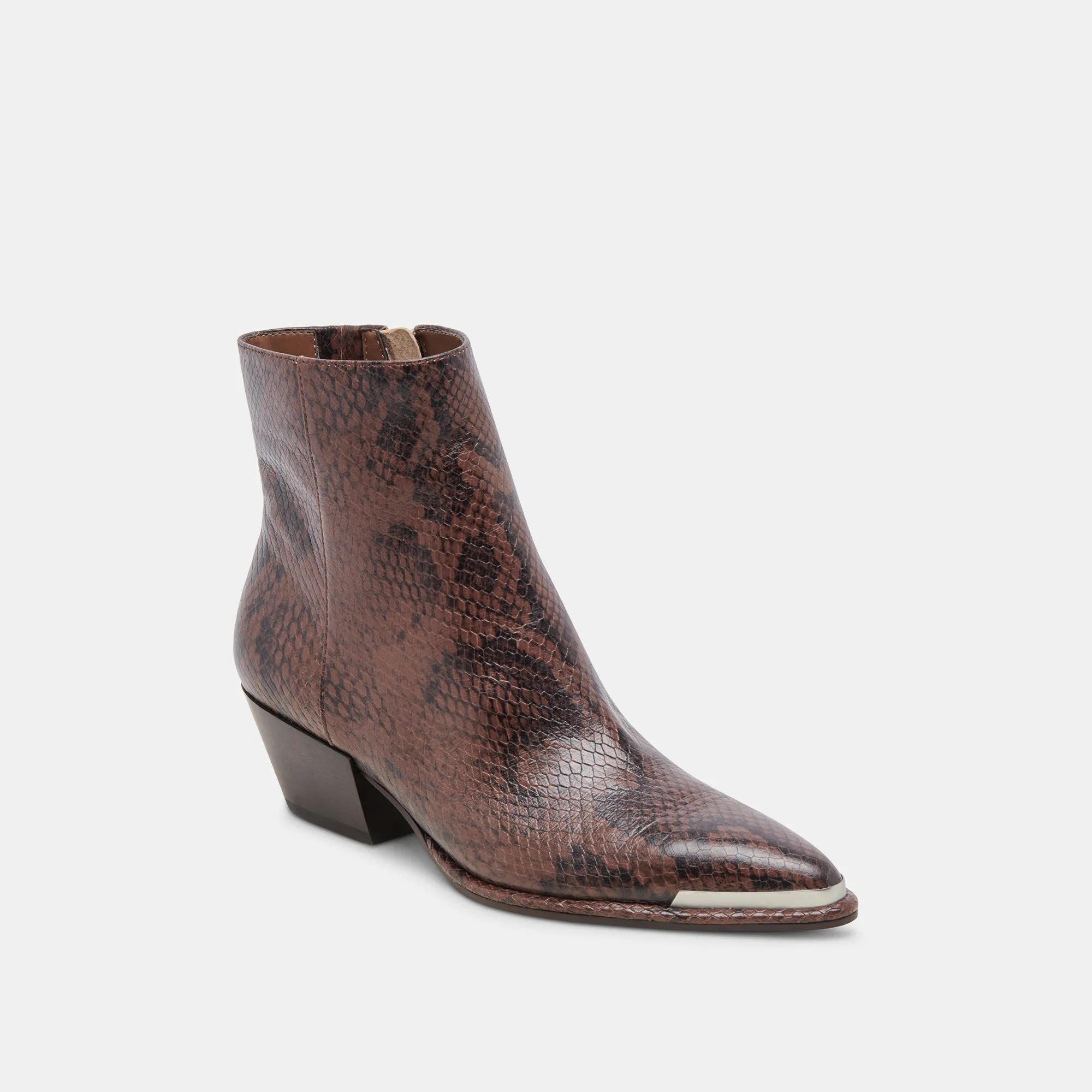 NONAH BOOTIES JAVA SNAKE EMBOSSED High Quality Abrasion resistant