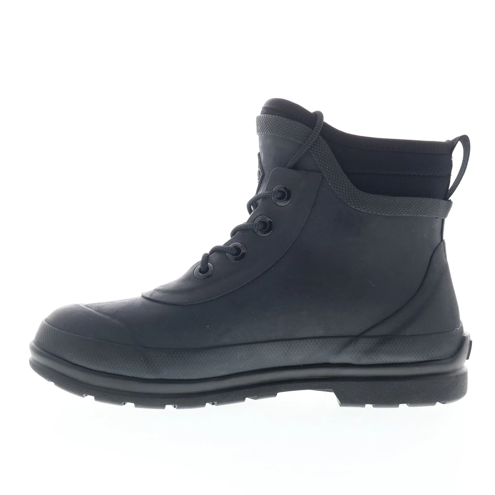Zip Closure Fashion Focused Original Muck Originals OLM000 Mens Black Synthetic Casual Dress Boots