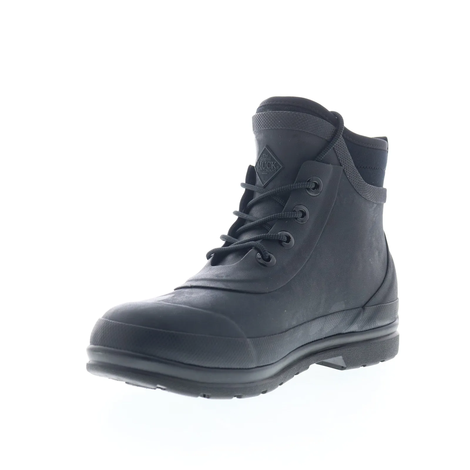 Original Muck Originals OLM000 Mens Black Synthetic Casual Dress Boots Eva Midsole Warehouse Worker