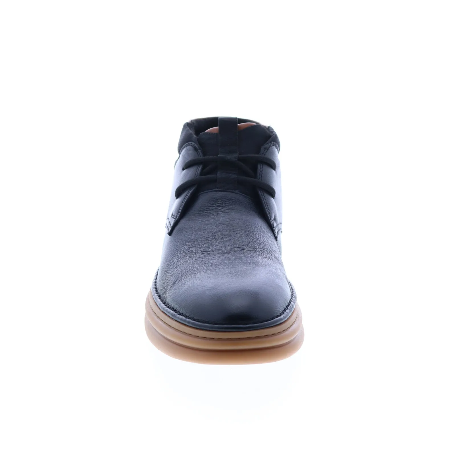 Weekend Wear Freelancer Stacy Adams Delson 25556-001 Mens Black Leather Lace Up Chukkas Boots