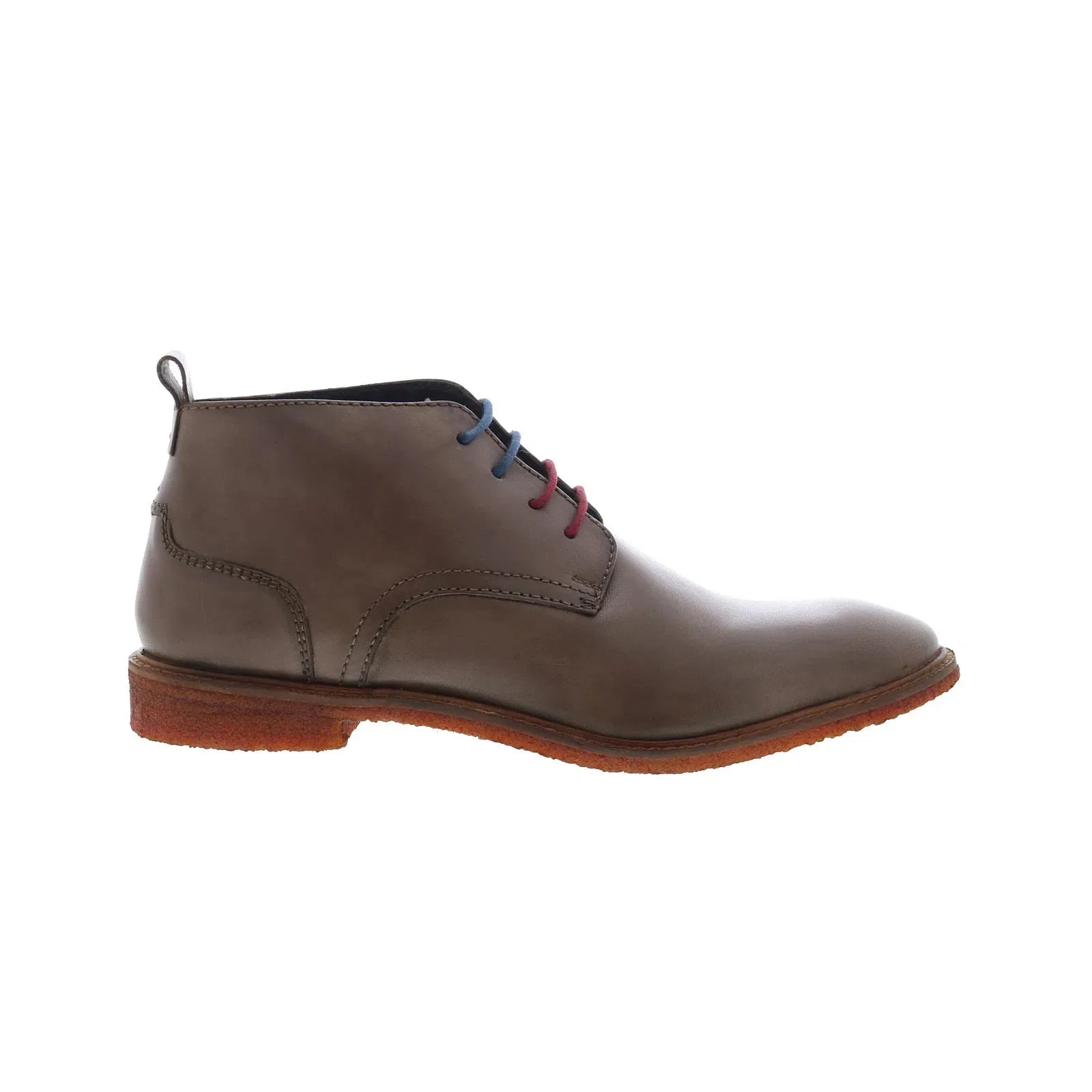 Non Slip Comfortable backstay Testosterone Apple Valley T99600 Mens Brown Leather Lace Up Chukkas Boots