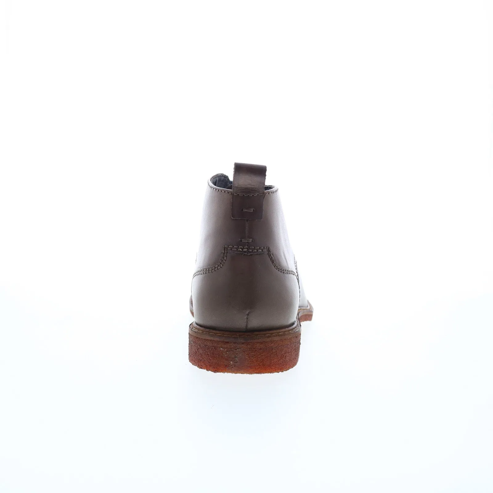 Middle-Aged Man Testosterone Apple Valley T99600 Mens Brown Leather Lace Up Chukkas Boots