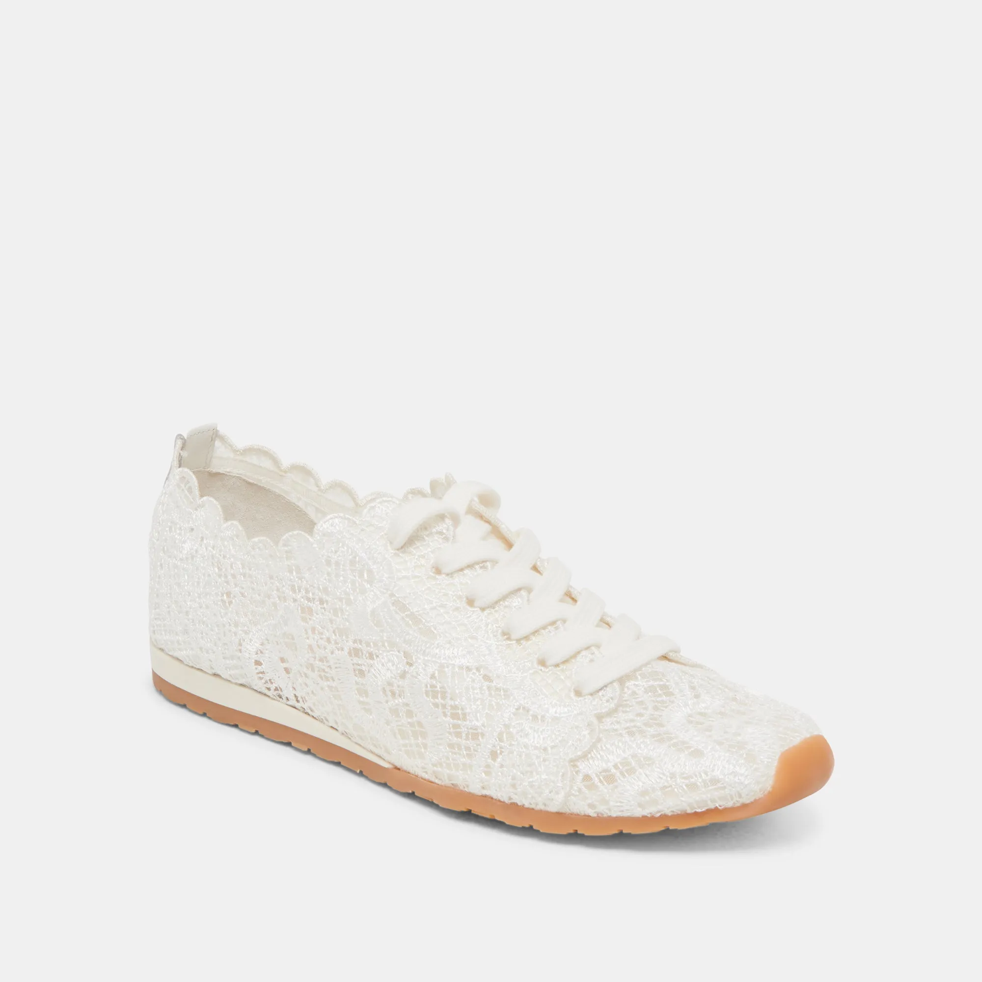 Sleek Silhouette Breathable piece DAYANA SNEAKERS TRUE WHITE LACE