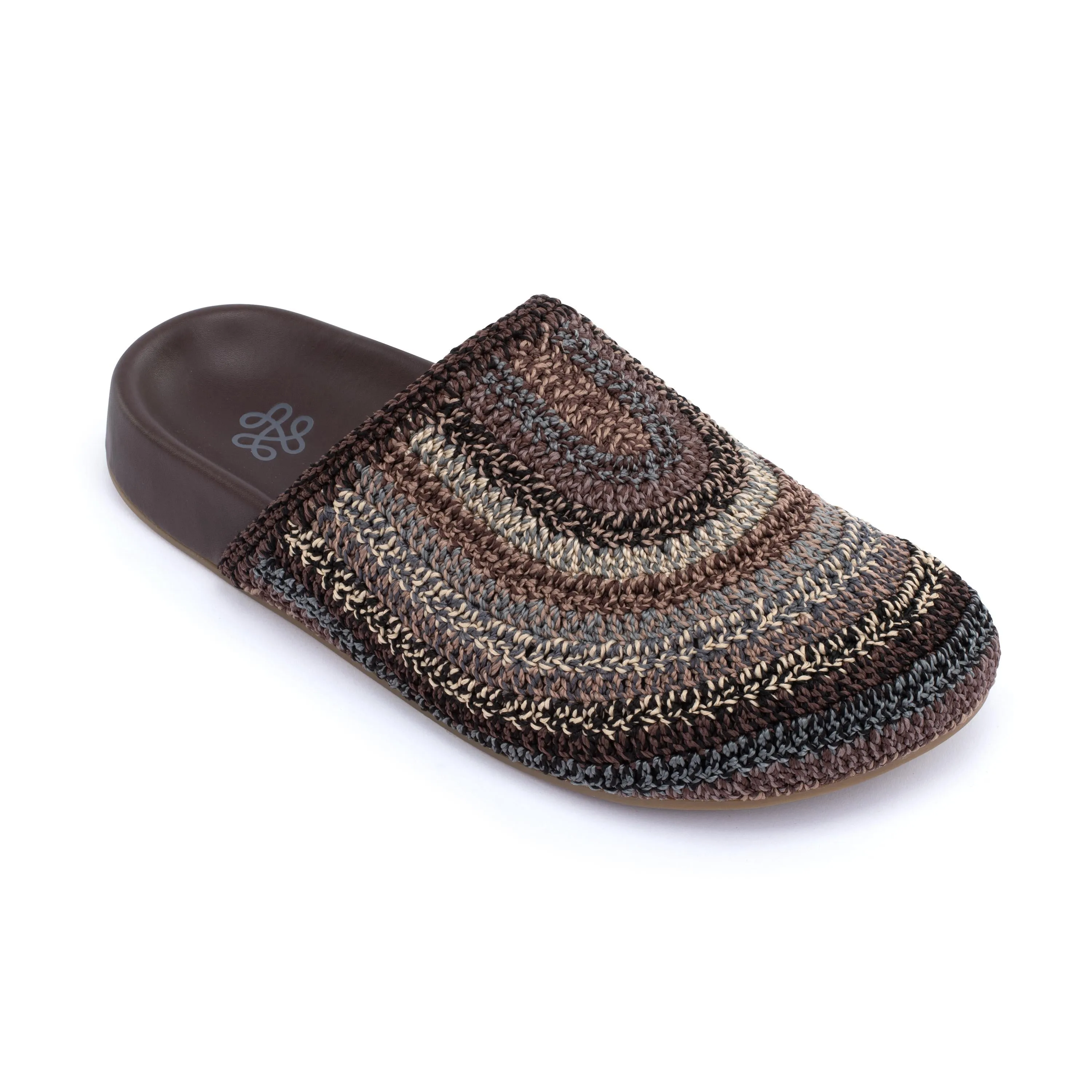 Gel Soft Bolinas Clog - Hand Crochet - Aspen Stripe