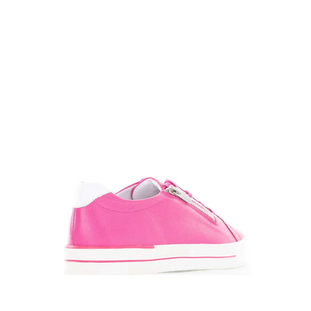ZIERA AUDRY HOT PINK LEATHER Bright tone