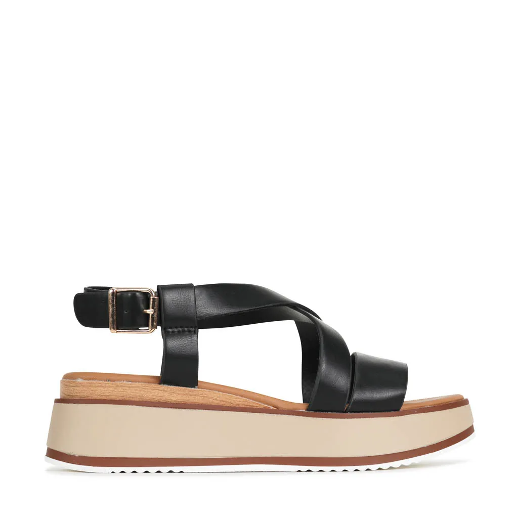 Trend Hot KADE SLING-BACK WEDGE SANDALS