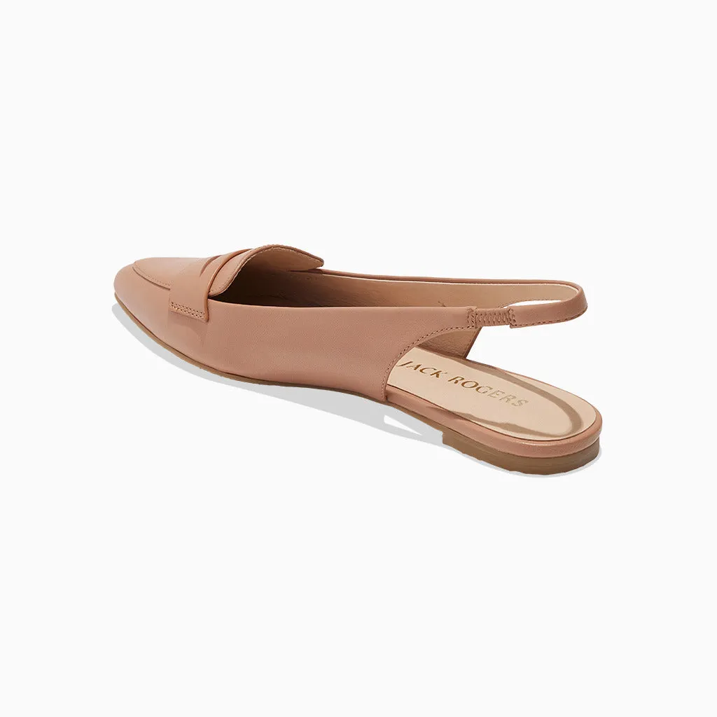 Zip Fast Pennie Sling Back Ballet