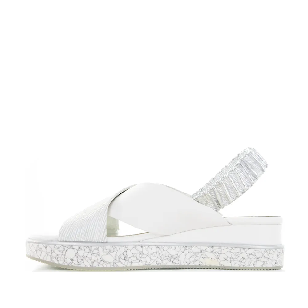 Ombre Fade Calm Mood BRESLEY DEBACLE WHITE SILVER