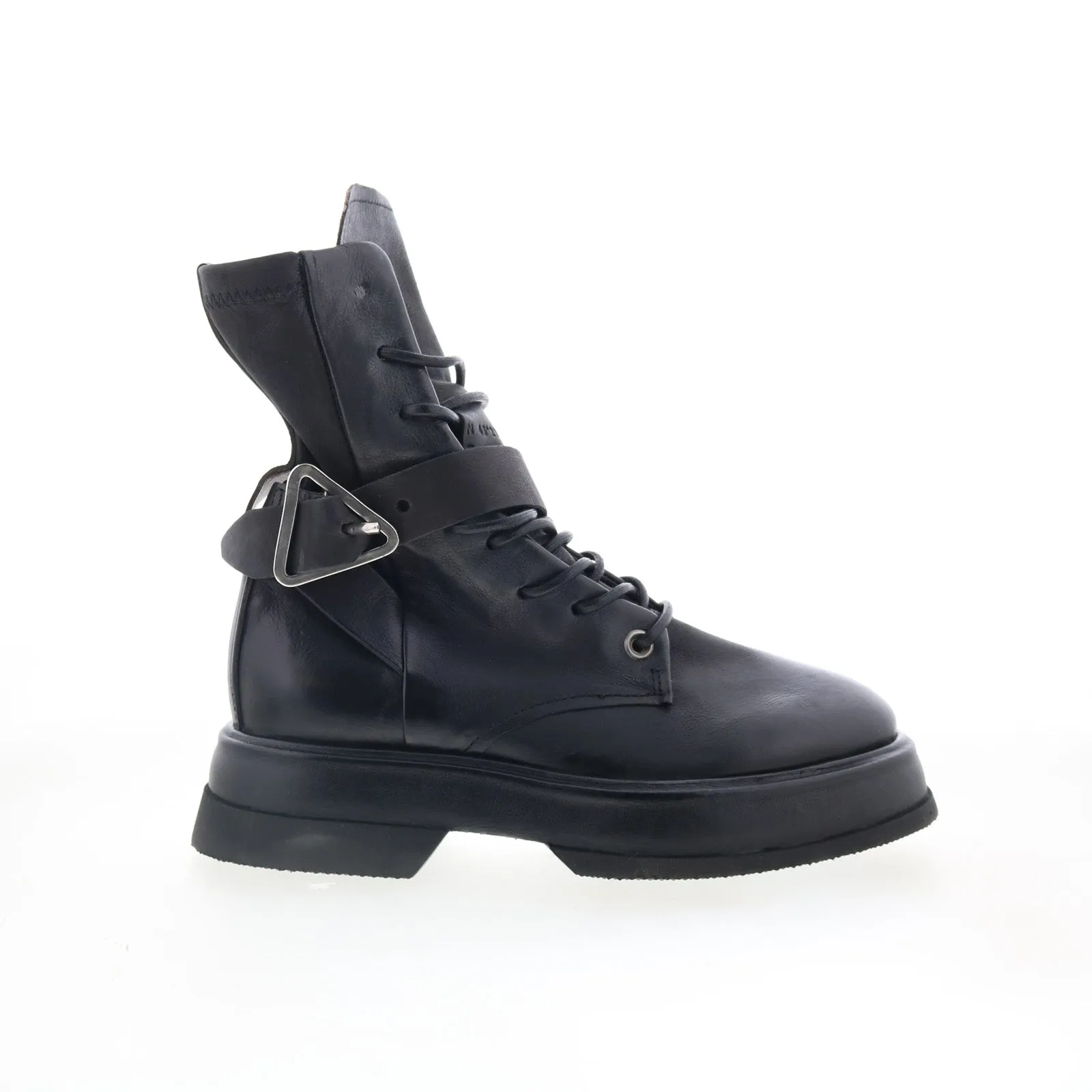 A.S. 98 Vero A90203-301-6002 Womens Black Leather Ankle & Booties Boots Trail Comfort All Fit