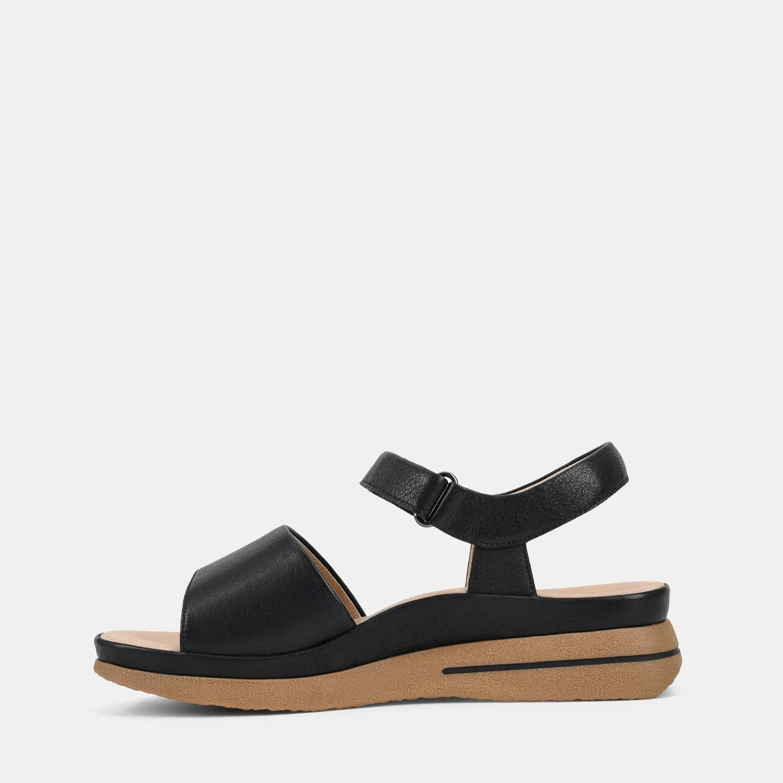 HUSH PUPPIES KAZUMI BLACK Adjustable Strap