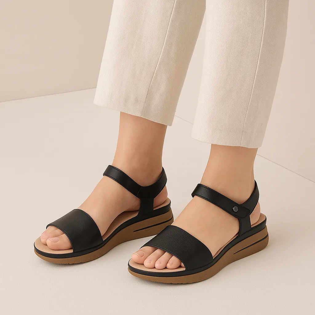 Sunset Stroll Anytime Fit HUSH PUPPIES KAZUMI BLACK