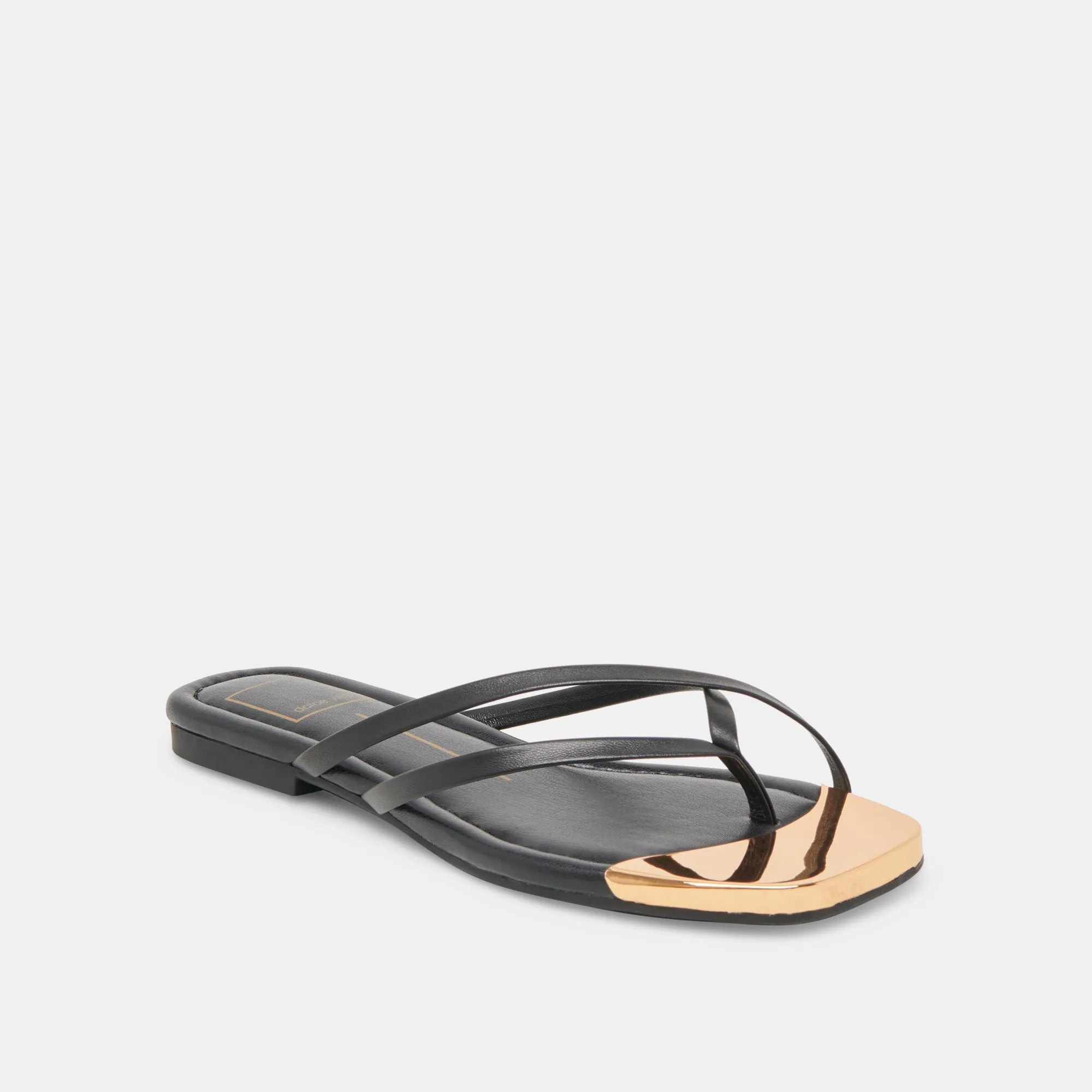 LAGUNA SANDALS BLACK LEATHER Easy Flow