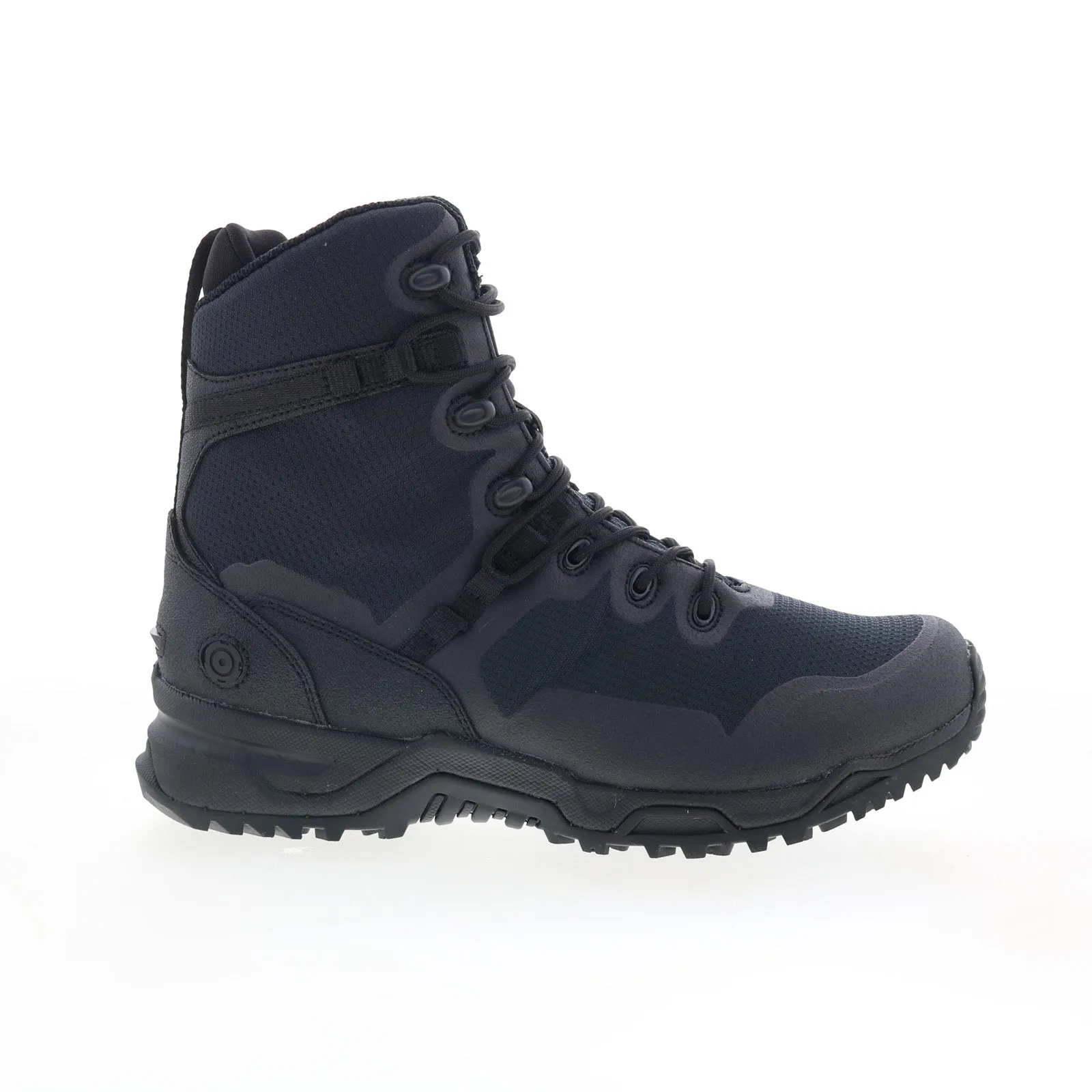 Original Swat Alpha Fury 8" Side-Zip EN 177501 Mens Black Wide Tactical Boots Urban Fit