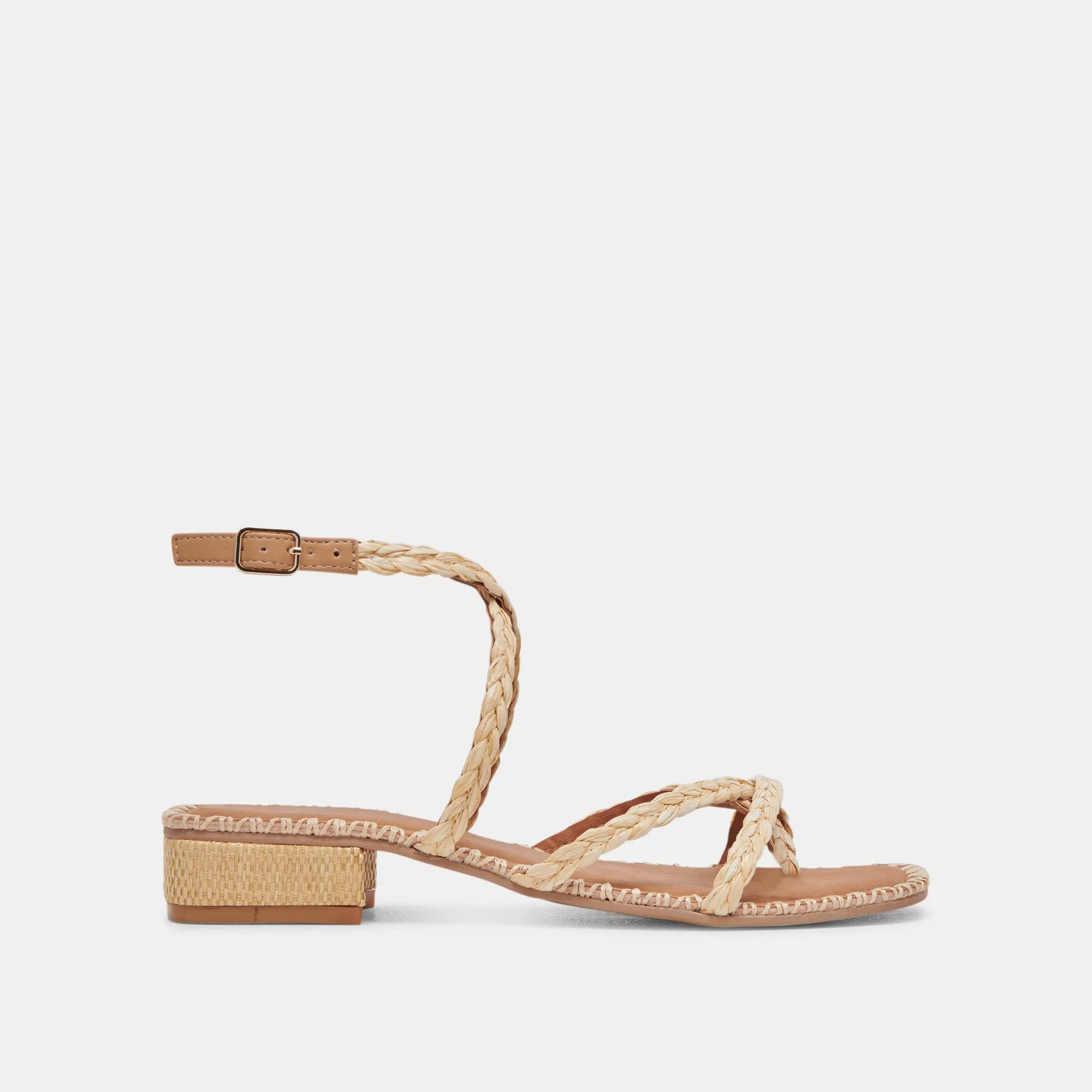 BRINN SANDALS LT NATURAL RAFFIA Pastel Soft
