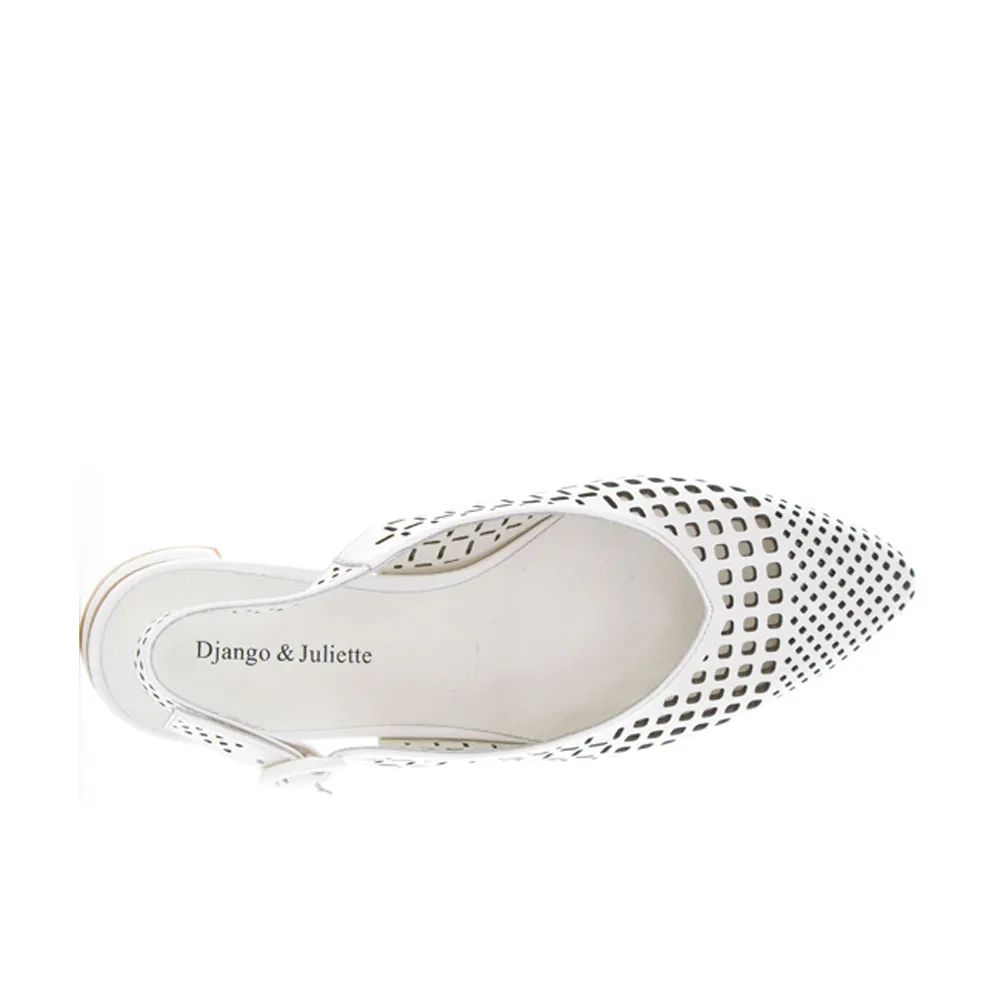 DJANGO & JULIETTE FABBI IVORY PATENT Lite Wear