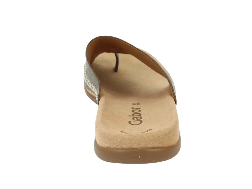 Gabor Sandals Lanzarote 03.700 Fumo Breezy Comfort