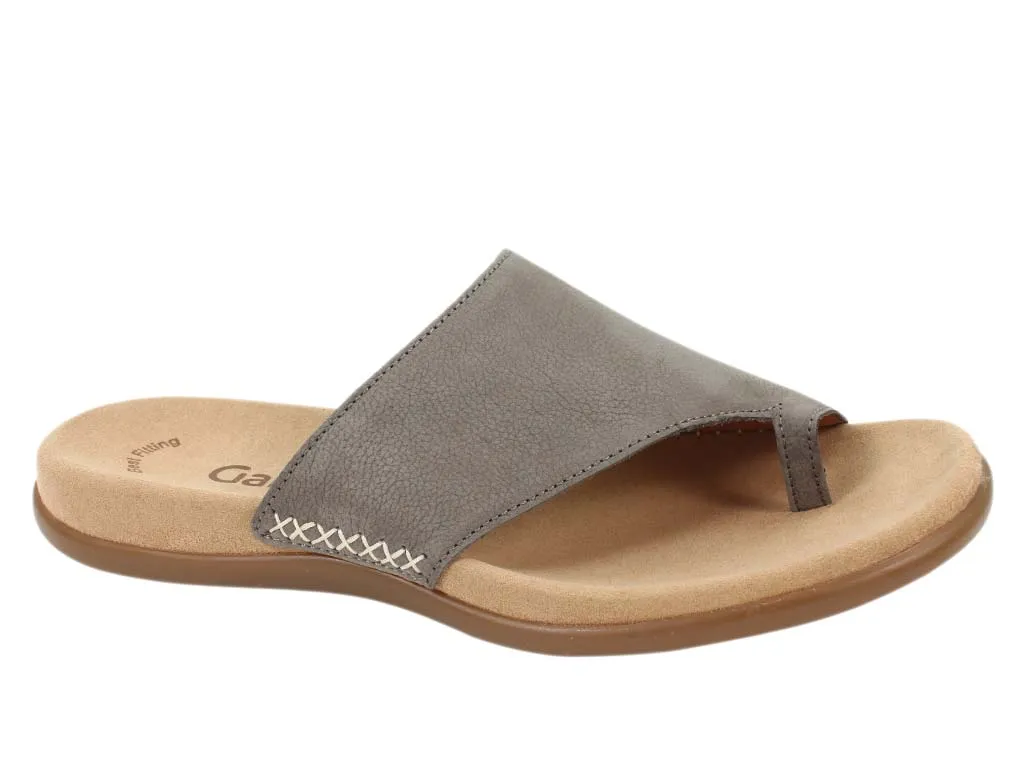 Foot Stability Gabor Sandals Lanzarote 03.700 Fumo