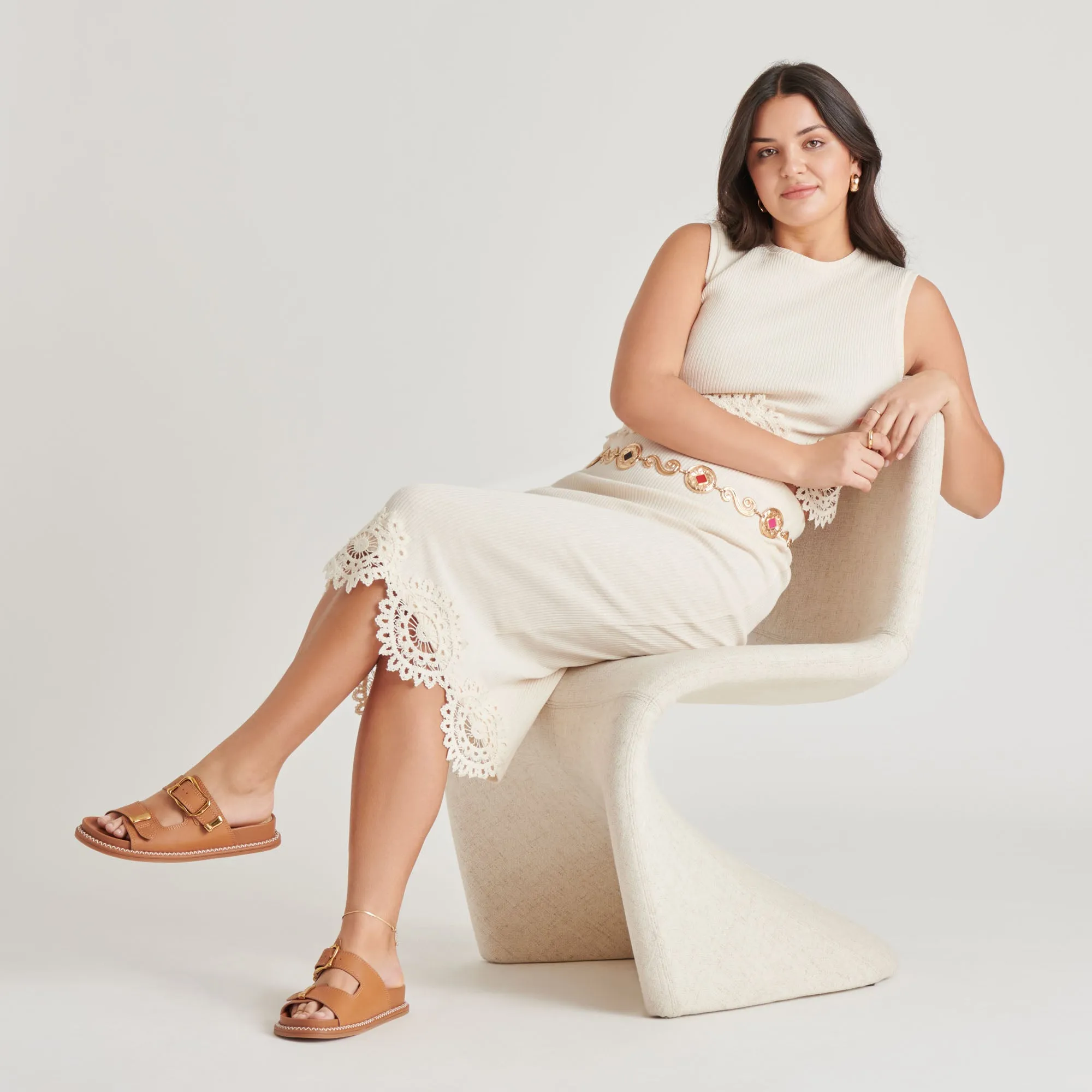 SEVANA SANDALS SADDLE LEATHER Walking Comfort