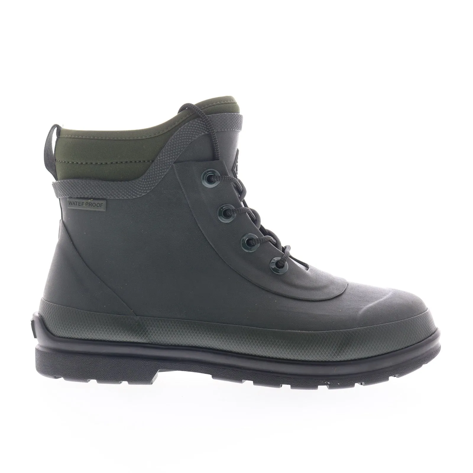 Original Muck Originals OLM300 Mens Green Synthetic Casual Dress Boots Easy on Tough Exterior